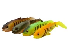 Spiningavimo masalų rinkinys Savage Gear Craft Cannibal Paddletail mix 8,5cm 7g 4vnt