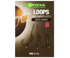 Surišti pavadėliai Korda Loop Rigs DF Wide Gape X
