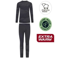 Termo apatiniai Viking Gasher Merino Navy