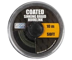 Valas pavadėliams Asso Coated Sinking Hooklink Soft 10m