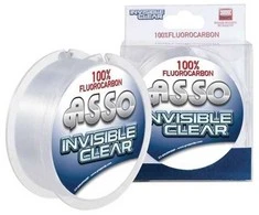 Valas pavadėliams Asso Invisible Clear 50m