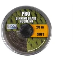 Valas pavadėliams Asso Pro Sinking Hooklink Soft 20m