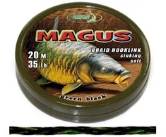 Valas pavadėliams Katran Magus Braided hook links 20m
