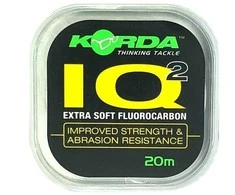 Valas pavadėliams Korda IQ Extra Soft Fluorocarbon 20m