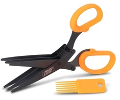 Žirklės masalui MS Range Titanium Coated 3 Blades 19cm