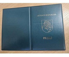 Aplankas lietuviškam pasui