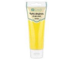 Dallprint Akriliniai dažai 120ml, geltoni