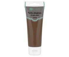 Dallprint Akriliniai dažai 120ml, šokoladiniai