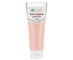 Dallprint Akriliniai dažai 120ml, šv.rausvi