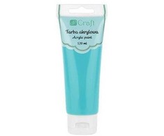Dallprint Akriliniai dažai 120ml, turkio mėlyni