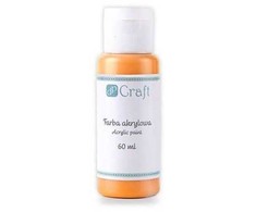 Dallprint Akriliniai dažai 60ml, oranžiniai