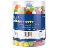 Dallprint Burbuliukai akriliniai MIX 300vnt.