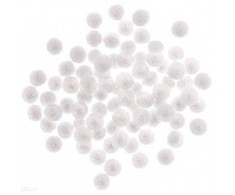 Dallprint Burbuliukai balti 1,5cm 80vnt