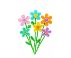 Dallprint Dekor. vielutės MIX 30cm 300vnt