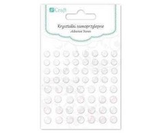 Dallprint Dekor.lipnūs kristalai, 60vnt., skaidrūs