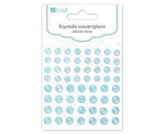 Dallprint Dekor.lipnūs kristalai, 60vnt.,mėlyni