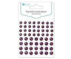 Dallprint Dekor.lipnūs kristalai, 60vnt.,sidabriniai