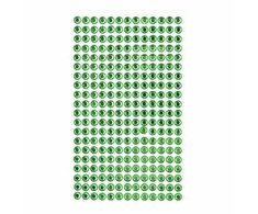Dallprint Dekor.lipnūs kristalai 6mm 260vnt Žalias
