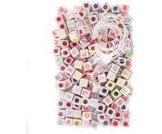 Dallprint Karoliukai spalvoti RAIDĖS 40g