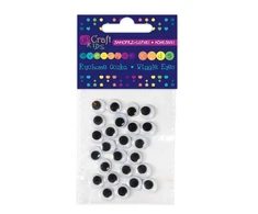 Dallprint Lipnios judančios akys, 10mm, 24vnt.