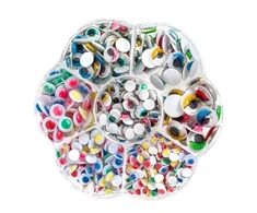 Dallprint Lipnios judančios akys mix, 550vnt.