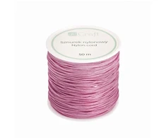 Dallprint Nailoninė virvelė 8mm 50m rausva