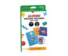 Dažai 3D ALPINO Crea+ 12sp