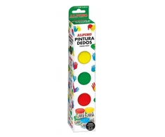 Dažai piešti pirštais ALPINO Pintura dedos 5sp x 40ml