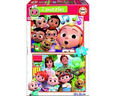 Educa 2 dėlionės (puzzle) 2x20 COCOMELON 3-5metų