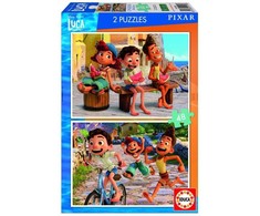 Educa 2 dėlionės (puzzle) 2x48 LUCA DISNEY PIXAR 4-6metų