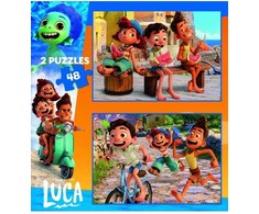 Educa 2 dėlionės (puzzle) 2x48 LUCA DISNEY PIXAR 4-6metų