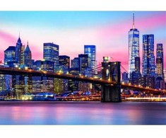 Educa Dėlionė (puzzle) 1000 BROOKLYN BRIDGE NEON 14-99metų