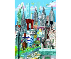Educa Dėlionė (puzzle) 1000 NEW YORK, CARLO STANGA 14-99metų