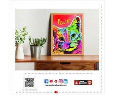 Educa Dėlionė (puzzle) 1000 TILT CAT LOVE, DEAN RUSSO 14-99metų