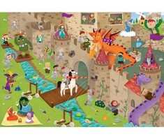 Educa Dėlionė (puzzle) 50 CASTLE "DETECTIVES" 6-8 metų