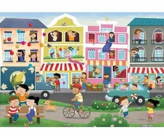 Educa Dėlionė (puzzle) 50 CITY "DETECTIVES" 6-8metų