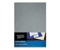 Galeria Papieru Aplankai A4 10vnt sidabriniai