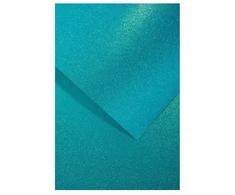 Galeria Papieru Dekoratyvinis blizgus kartonas, A4, Azure spalvos, 210 g/m², 5 vnt.