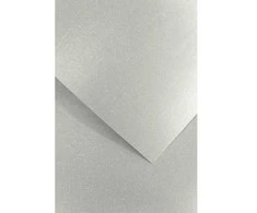 Galeria Papieru Dekoratyvinis popierius MILLENIUM A4 sidabrinis 180g 20l