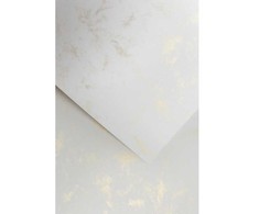 Galeria Papieru Dekoratyvinis popierius MARMUR A4 auksinis 120g 50lap