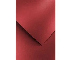 Galeria Papieru Dekoratyvinis popierius BRILLO A4 raudonas 200g 20l