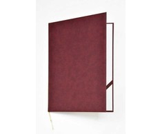 Aplankas sveikinimams ARGO ROYAL, 220 x 310 mm, bordo sp.