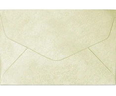 Galeria Papieru Vokai 70x110mm MILLENIUM 120g 10vnt kreminiai