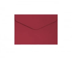 Galeria Papieru Vokai C6 GLADKI 10vnt raudoni