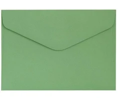 Galeria Papieru Vokai C6 GLADKI 130g 10vnt žali