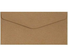 Galeria Papieru Vokai DL NATURE 120g 10vnt smėlio