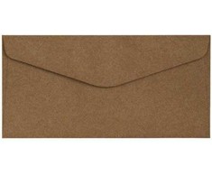 Galeria Papieru Vokai DL NATURE 120g 10vnt rudi
