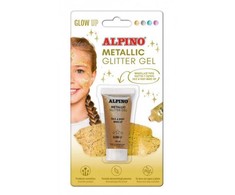 Gelis grimui 14ml ALPINO Metallic auksinis bls