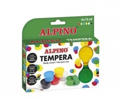 Guašas ALPINO 6 x 16ml+teptukas
