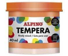 Guašas (tempera) ALPINO 40ml oranžinis